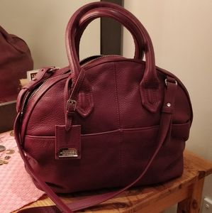 Aimee Kestenberg Burgundy Cross-body Purse